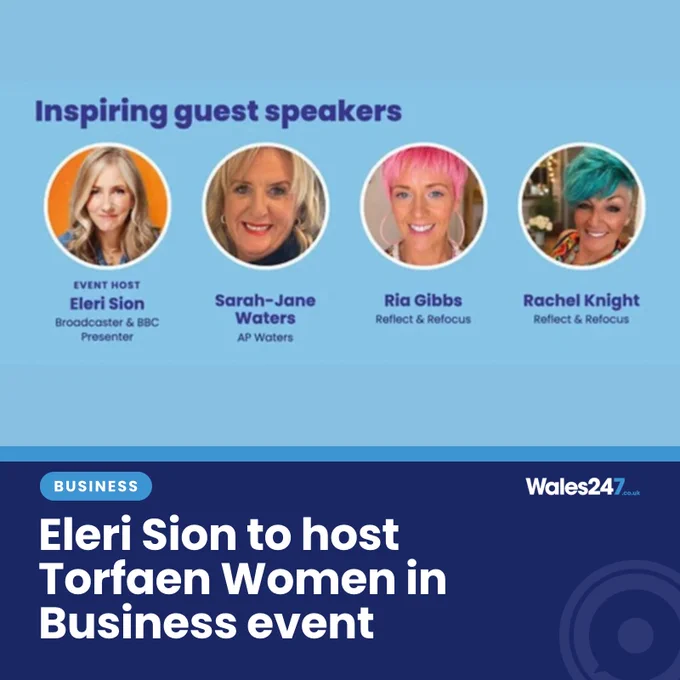 Eleri Sion to host Torfaen Women in Business event