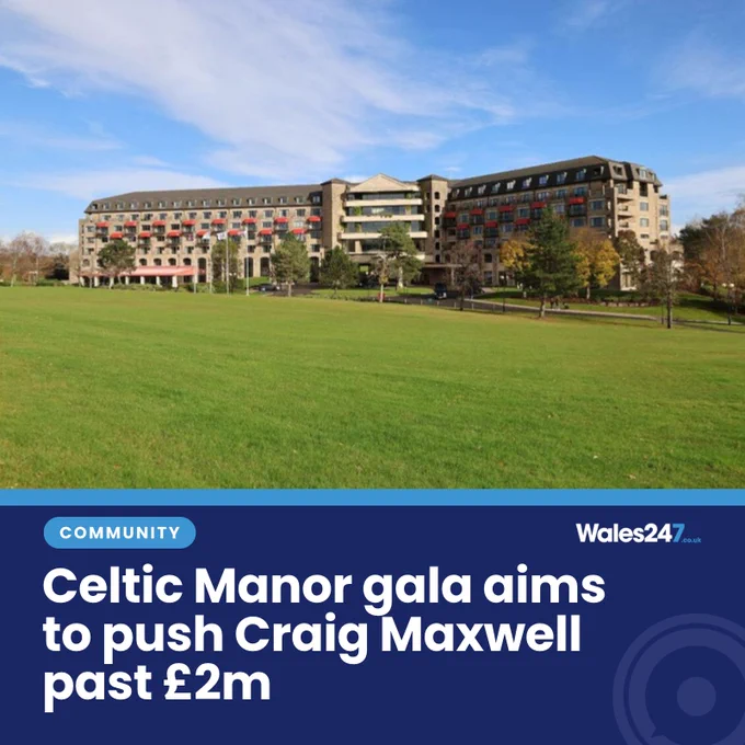 Celtic Manor gala aims to push Craig Maxwell past £2m