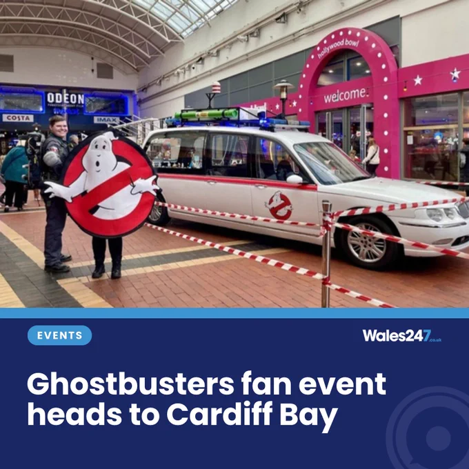 Ghostbusters fan event heads to Cardiff Bay